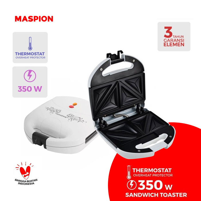 Maspion Toaster Pemanggang Roti - MT206